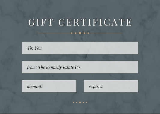 The Kennedy Estate Co. Gift Card